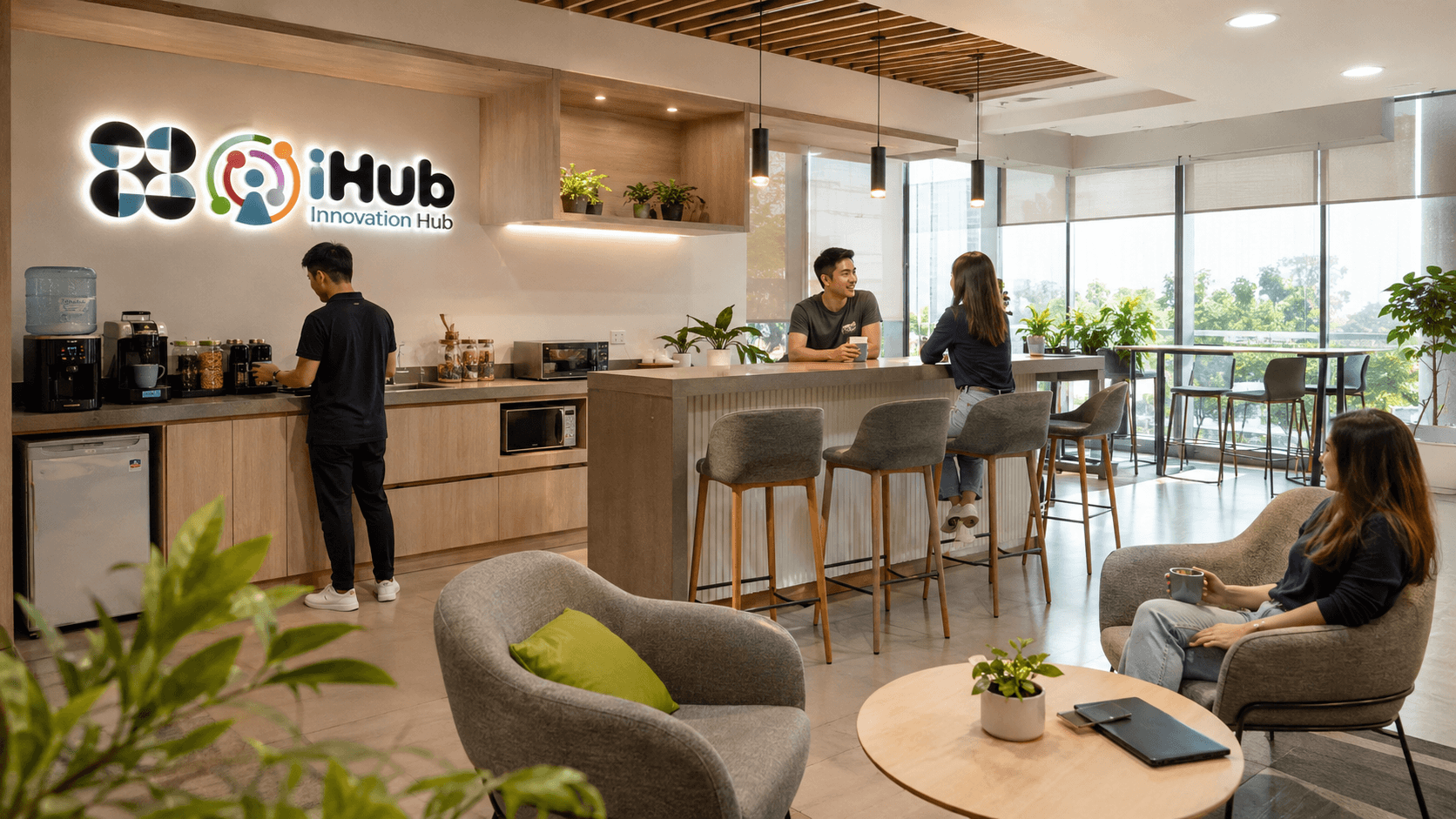 DOST Region II iHub Pantry and amenities